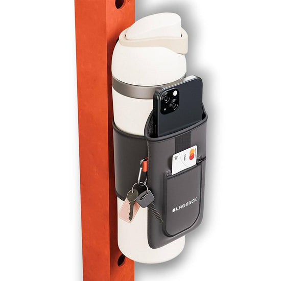 Magnetic Water Bottle Sleeve with Phone Holder