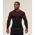 Men Gym Long Sleeves T-Shirt, Comfortable Quick Dry Sportswear for Male, Workouts Fitness Tops, Athletic Tight Shirt